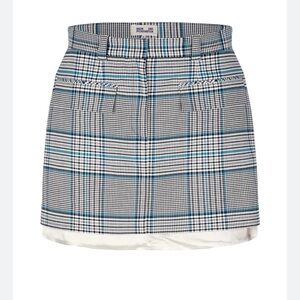 Grey Cruise Check Mini Skirt with Flap Pockets | Baum und Pferdgarten